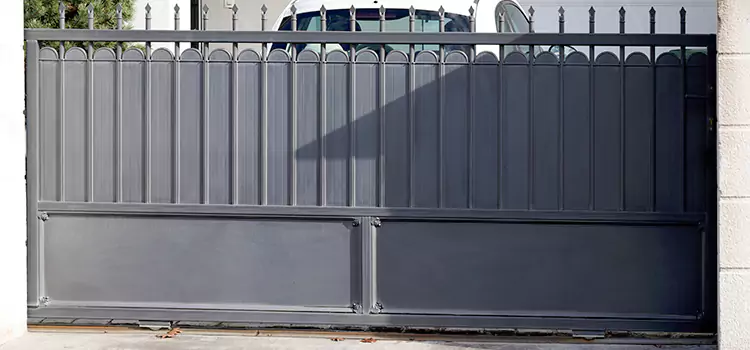 Metal Driveway Gate Installation Alabaster