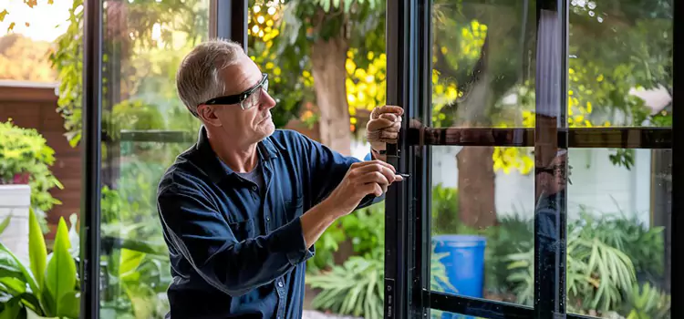 Replacing Sliding Door Lock Alabaster