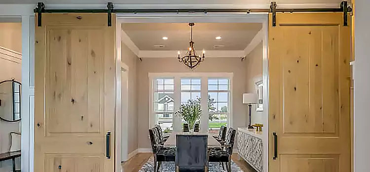 Barn Door Assembly Alabaster