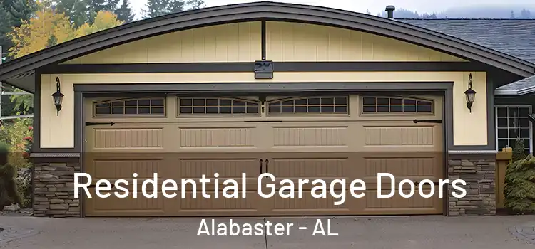  Residential Garage Doors Alabaster - AL